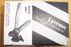 Lyman 280473 Single Cavity 270 6 8mm 125 Grain Mould Unused In Original Wrap