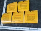 Lot Of 5 Kodak Prepaid Processing Mailers Pk59 Kodachrome 8mm Film Nos