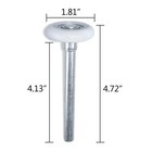 24quiet 12quiet Garage Door Rollers Nylon Door Wheels Replacement 6200zz Bearing