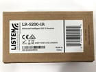 New Open Box Listen Lr-5200-ir Advanced Intelligent Dsp Ir Receiver - No Battery