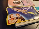 Vintage antique Advertising Sewing Needle  books Lot Of 7   Great Graphics 