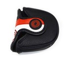 New Odyssey White Hot Og Heel Shafted Mallet Golf Putter Headcover