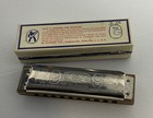 Vtg M Hohner German Key G Harmonica No 1896 With Original Box
