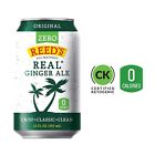 Reed s Zero Sugar Ginger Ale All-natural With Real Ginger 12 Oz Can - 24 Pack