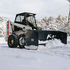 Titan Attachments 92  Skid Steer Snow Pusher Attachment  Tractor Loader Snow Box