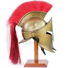 Medieval Armour King Leonidas Greek Roman Helmet Spartan Halloween Wear Helmet