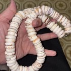 Htf Xxl Natural Cone Tiger Puka Shells 15-20mm Hawaiian Necklace 20   l  11 Oz Wow
