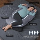 Pregnancy Pillows For Sleeping - U Shaped Full Body Maternity Pillow