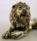 Good Sized Heavy 53g Sterling Silver Lion Animal Figure 1997