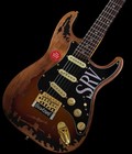 Factory Vintage Sunburst St Electric Guitar Heavy Aged Srv1 Maple Neck Tremolo