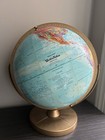 Vintage Replogle World Nation Series Raised Relief Topographical 12  Globe Ussr