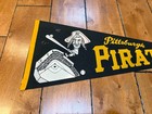 1960 s Pittsburgh Pirates Vintage Baseball Full Size Pennant 29 