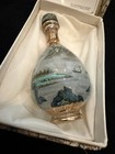 Chinoiserie  Vintage 1950s Shontou  Inside-painted Glass Snuff Bottle  Org  Box