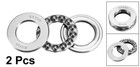 2pcs Single Direction Thrust Ball Bearings 20mm X 35mm X 10mm Chrome Steel
