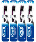 Oral-b Charcoal Infused Bristles Medium Whitening Toothbrush - Pack Of 4