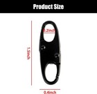 6pcs Anti Theft Zipper Locks  Double Side Small Zipper Clips  Detachable Travel 