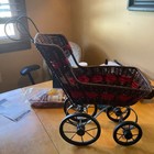 Antique Wicker Baby Doll Carriage