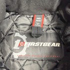 Firstgear Jumpsuit Mens Medium Black Thermo 1-piece Motorcycle Riding Rain Suit