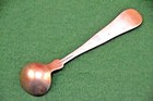 Antique Early American Farrington   Hunnewell Coin Silver Sugar Spoon Boston