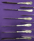 30 Pc Antique To Vintage  Silverplated Twist Handle Butter Knives 7 -8 
