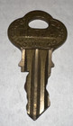 Vintage Chicago Lock Co Brass Key  nc324 Old Bulk Peanut Gumball Vending Machine