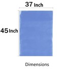 37  X 45  Clear Heat Shrink Wrap Bags Pvc Film Gift Bottle Candle Packing Basket