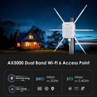 Wifi 6 Router Long Range Outdoor Dual Band Ax3000 Wireless Gigabit Router Ap