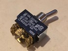 Carling Switch Toggle 2gm54-73  On-off-on  2p2t  Bass 130-2215-220  nos 