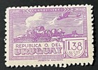 Travelstamps  Uruguay Stamps Scott  C100 - 1 38 Peso Air Mail Mint Mogh