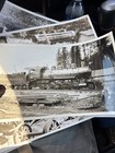 Vintage Newaukum Valley Rr No 200 Baldwin 2-8-2 Mikado Logging Train Photo