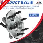 Everestway 4wd Only 515079 Front Wheel Bearing Hub Assembly Abs 6 515079 1pc 