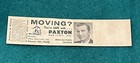 1968 Washington Senators Full Unused Ticket Vs Chicago White Sox