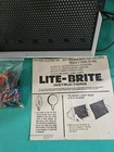 Vintage Hasbro Lite Brite Complete Lots Of Pegs Works   No Black Paper Patterns 