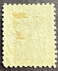 Samoa 1895 Sc  24 Mng  1  d On Two Pence Surcharged