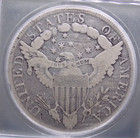 1799 Draped  bust  Silver One Dollar  1 Icg F12 Details  901 Fine Ecc c  Inc 