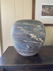 Niloak Mission Swirl 1925-30 Monumental Vase 11    Tall X 11    Diameter Arts crafts
