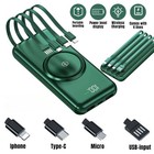900000mah Wireless Power Bank Fast Charger Portable External Battery For Phone