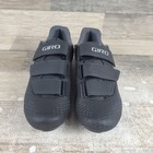 Giro Stylus Women Cycling Shoes Sz 6 5 Black Leather Round Toe Low Top Sneaker