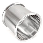 Hfs r  6  Sanitary Tri Clamp Spool 6  Length Stainless Steel 304 Round Tubing
