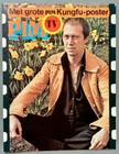 1974 Vintage Kung Fu Tv Series Dutch Zine David Carradine Poster Bruce Lee