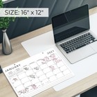 2026-2027 Desk Calendar 16x12 Minimalist Desk wall Monthly Pad Jan 2026-jul 2027