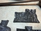 Large Lot Vintage Rapaport Bros Junior Caster Molds Set Of 6 Plus More 
