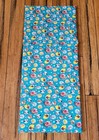 Vtg Vinyl Folding Kids Rest Nap Mat Looney Tunes 90s Teal Blue Taz Bugs Tweety