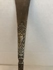 Antique 1879 Reed   Barton Silverplate  unique  Solid Soup Ladle -