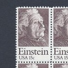 Albert Einstein - Nobel Prize Winner -vintage Mint Set Of 4 Stamps 47 Years Old 