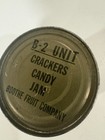 Excellent 1955 Korean War Era B-2  Ration Unit Sealed Crackers  Candy     jam
