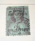 Niger Coast Protectorate Qv 1892   94 Used Lot     Oil Rivers Overprints   d   6d