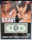 Johnny Depp Screen Used Bill From The Movie    the Brave    1997
