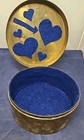 Vintage Art Deco Brass Vanity Box   Jar     Mcm Trinket Style Decor