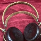 Pair Nathaniel Baldwin C 1915ca  Headphones Crystal Radio Works Good Strong Ohms